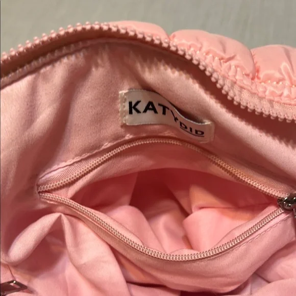 Katydid Oversized Pink Quilted Hobo Shoulder Bag - Picture 9 of 13